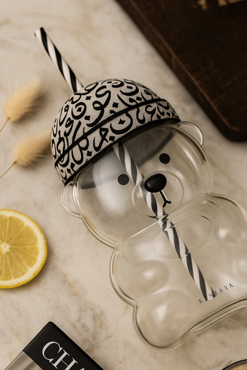 KunFaya Bear Straw Cup