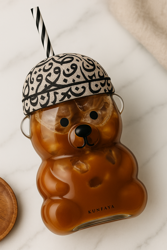KunFaya Bear Straw Cup