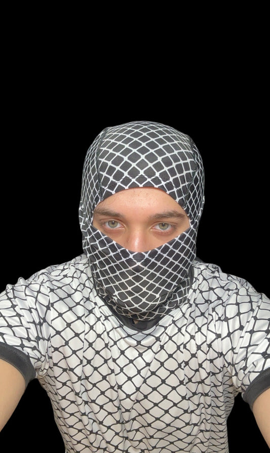 Black Keffiyeh Balaclava