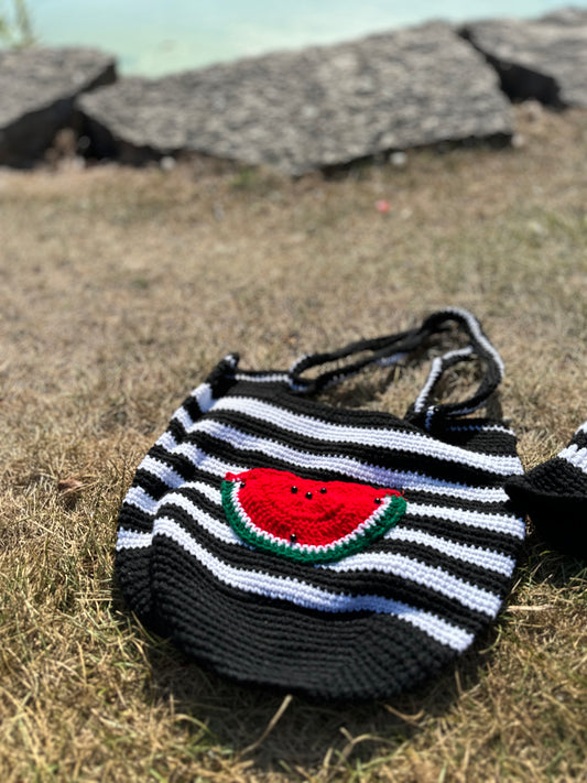 Handmade Watermelon Tote Bag