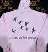 Pink "Faith" Hoodie