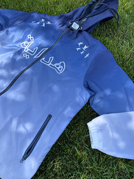 Navy Blue Hidayah Windbreaker