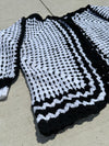 Kuffiyeh Crochet Cardigan