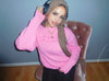 Pink Faith is the Light Knit Sweater
